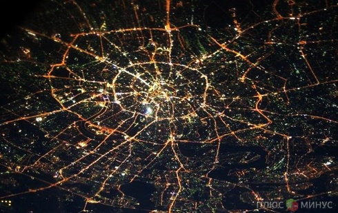 Теперь Москва из космоса видна