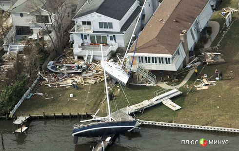 Ураган «Сэнди» унес из США 137 млн долларов 
