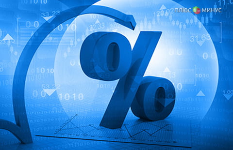 Динамика средней процентной ставки по вкладам в рублях и иностранной валюте