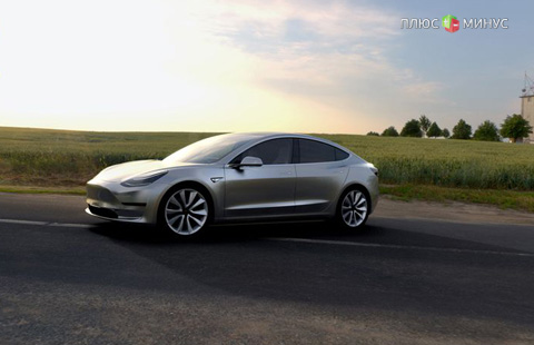 Tesla представила электрокар Model 3 Tesla представила электрокар Model 3