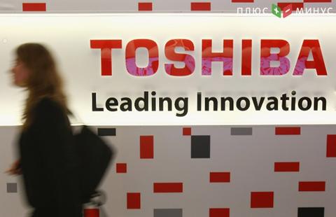 Акции Toshiba падают на прогнозах об убытках компании