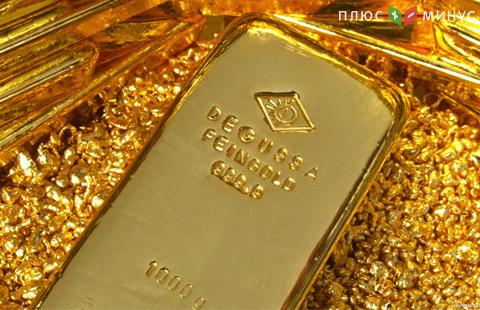 Цена золота держится в диапазоне Цена золота держится в диапазоне