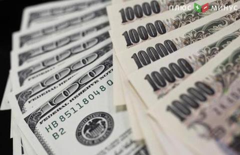 Курс иены снова падает против доллара