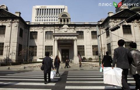 Банк Кореи оставил учётную ставку без изменений