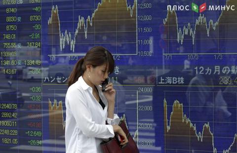 Японский рынок акций растет, индексы Китая и Гонконга снижаются