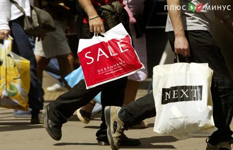 Розничные продажи в Великобритании сократились за месяц на 1,5%