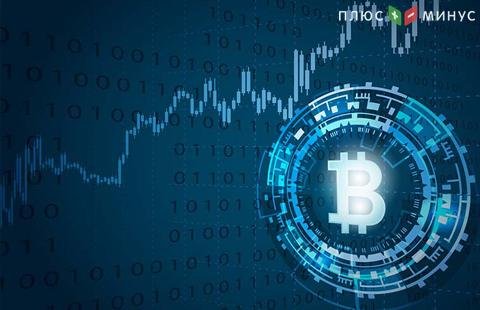 Криптовалюта bitcoin начала новую неделю в плюсе