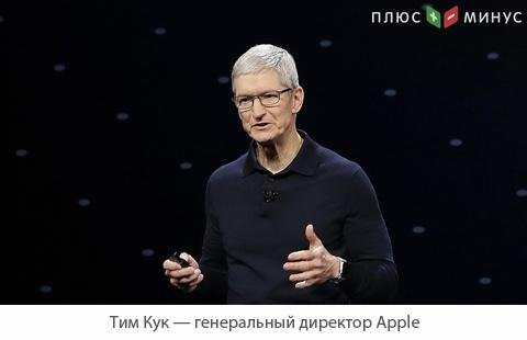 Глава Apple заявил о снижении прогноза выручки компании из-за трений между США и КНР Глава Apple заявил о снижении прогноза выручки компании из-за трений между США и КНР