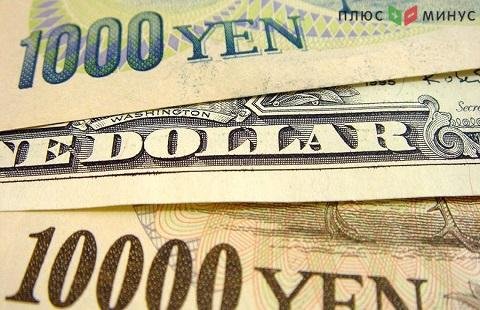 Доллар США падает в паре с иеной