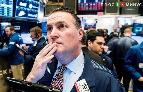 На рынках Уолл-Стрит наблюдается падение котировок