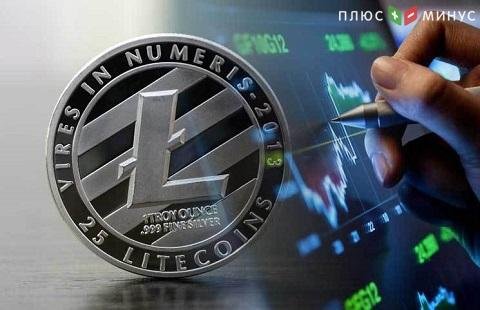 Лайткоин снизился за день на 20%