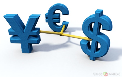 Евро медленно растет против доллара и падает против иены