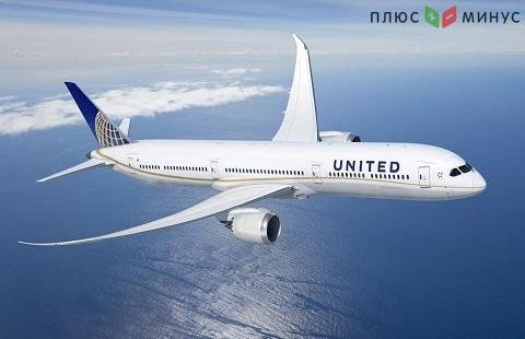 United Airlines получит 5 млрд долларов в кредит