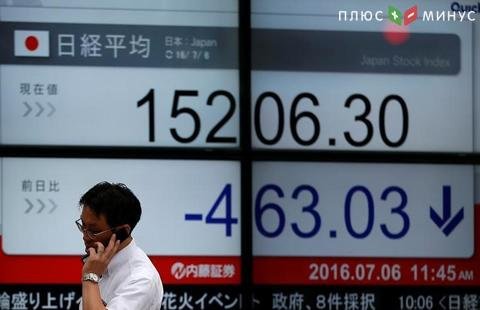 Японский рынок акций закрылся в падении 7 июля