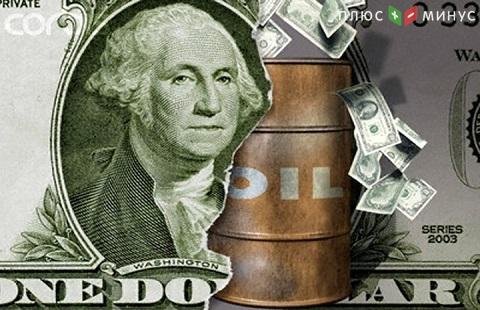 Рост нефти обусловлен слабым долларом