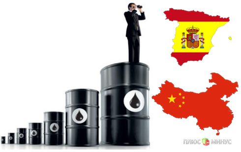 Нефть дорожает на новостях из КНР и Испании