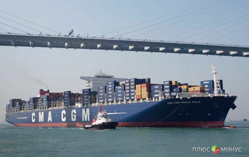 Европа увидела крупнейший контейнеровоз мира