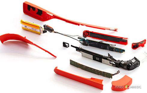 Google Glass: вид изнутри Google Glass: вид изнутри