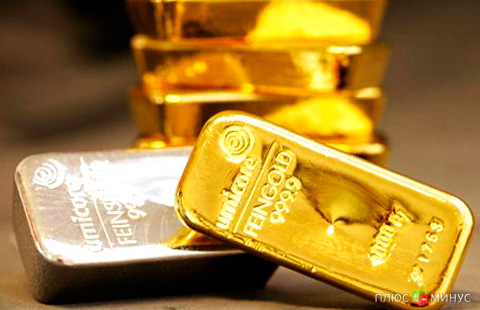 Золото и серебро зависят от доллара