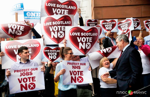 «А нас и здесь неплохо кормят»: Шотландия остается в составе Великобритании